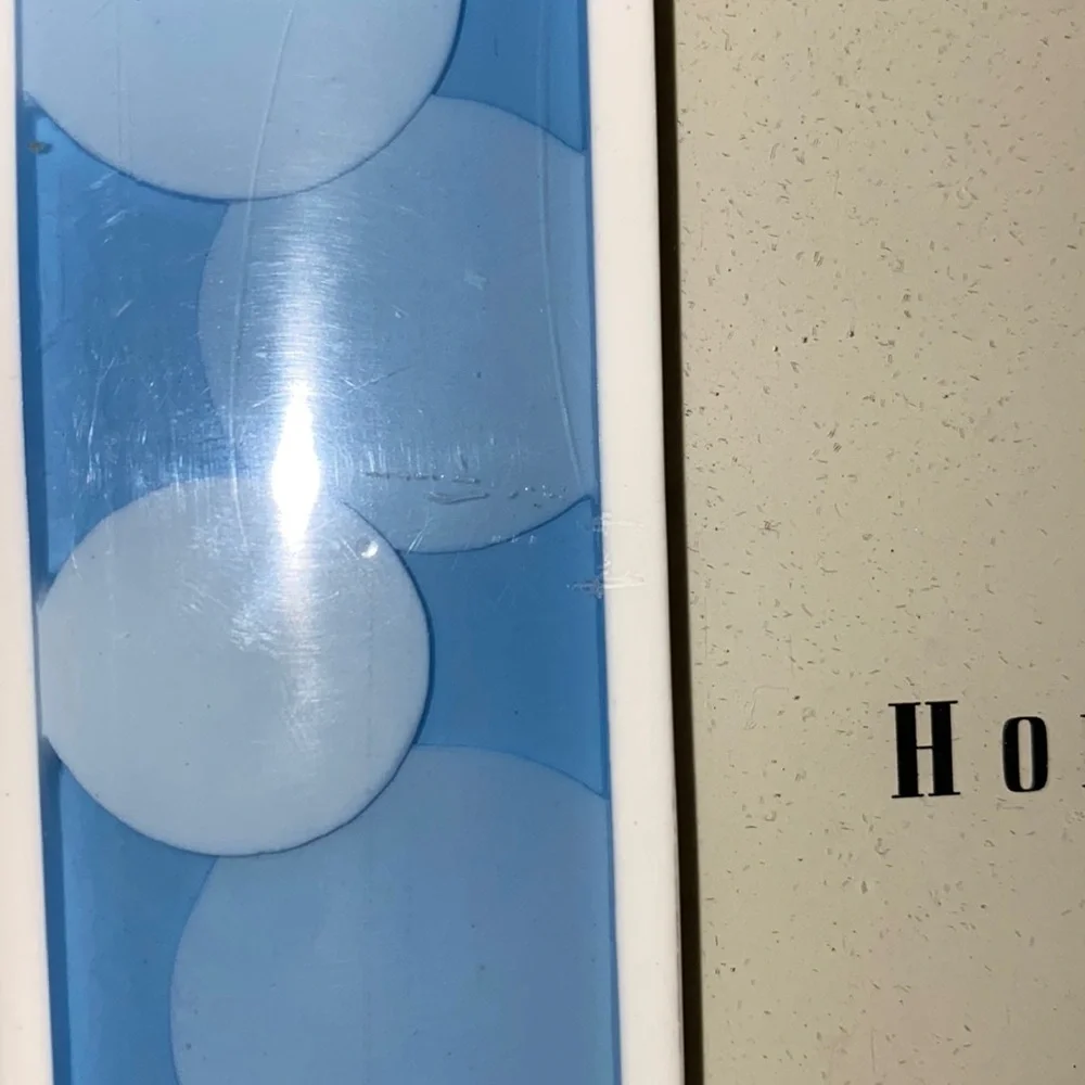 📸 hobby lobby 4 x 6 blue polkadot resin photo frame